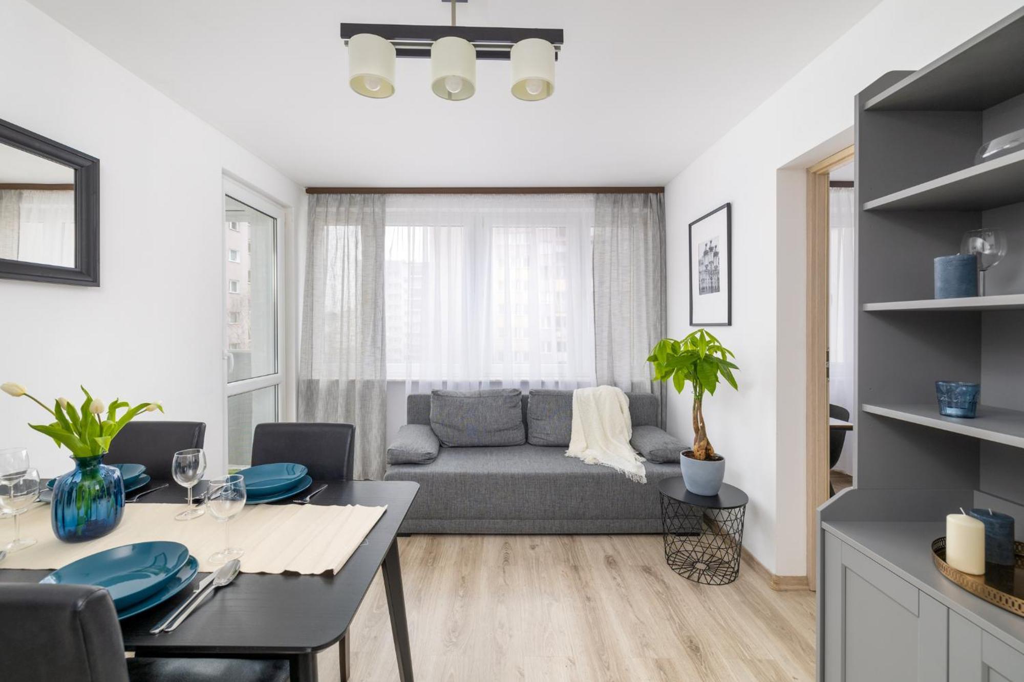 Apartment With Balcony Near Bulwary Wislane Wwa67 วอร์ซอ ภายนอก รูปภาพ